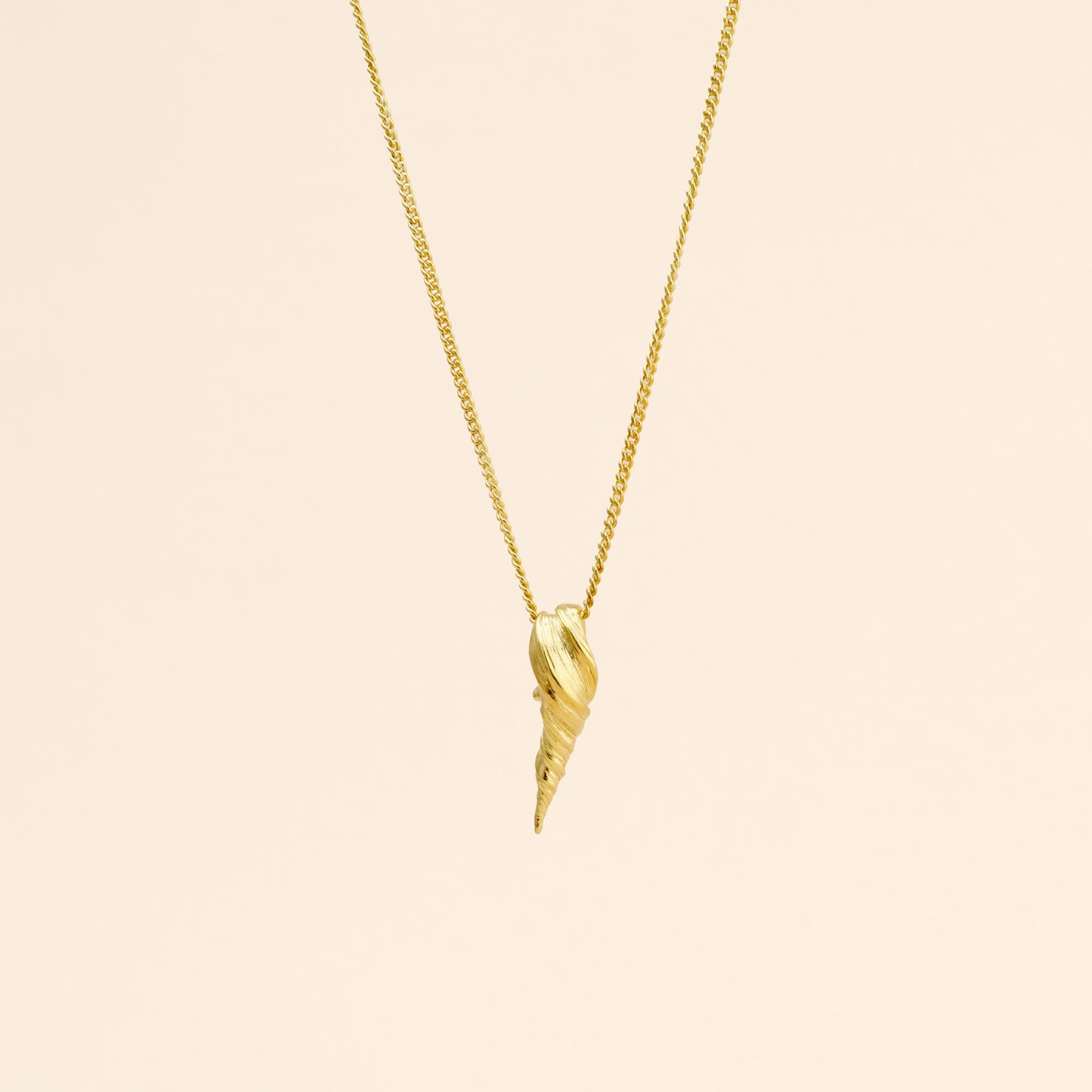 Náhrdelník Volute pozlacený